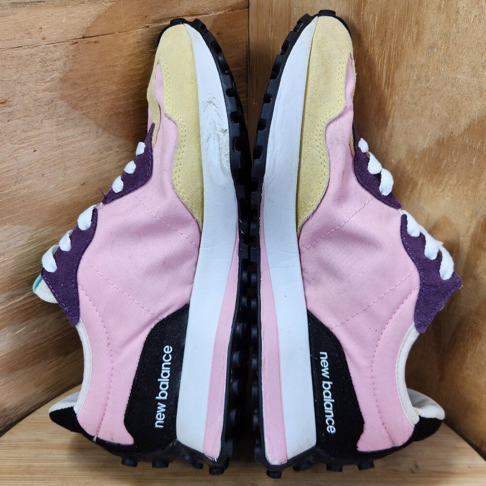 New Balance 327 Womens Pink Sneakers Size 8 - Picture 9 of 12
